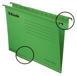 Teczka zawieszkowa Esselte standardowe A4 - zielony 210g (90318)