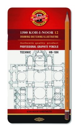 Ołówek Koh-I-Noor 1502/I (różne)