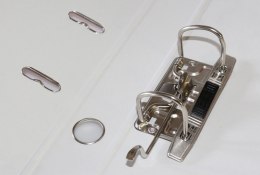 Segregator dźwigniowy Titanum A4 75mm biały (07)