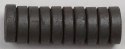 Magnes Craft-Fun Series czarny śr. 10mm Titanum (DIY16036) 10 sztuk
