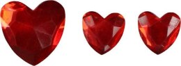 Kryształki Titanum Craft-Fun Series samoprzylepne czerwone (serca)