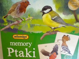 Gra pamięciowa Adamigo MEMORY ptaki memory