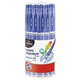 Długopis wymazywalny Kidea niebieski 0,7mm (DWKA)