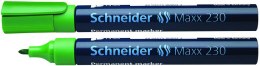 Marker permanentny Schneider Maxx 130, zielony 1,0-3,0mm okrągła końcówka (SR123004)