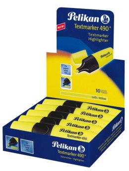 Zakreślacz Pelikan, żółty 1,0-5,0mm (940379)