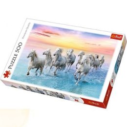 Puzzle Trefl białe konie w galopie 500 el. (37289)