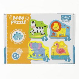 Puzzle Trefl puzzle baby classic zwierzatka na safari 18 el. (36073)