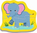 Puzzle Trefl puzzle baby classic zwierzatka na safari 18 el. (36073)