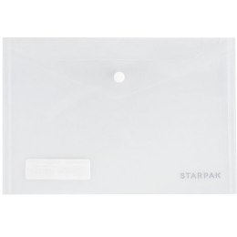 Teczka plastikowa na guzik Starpak A4 kolor: przezroczysty (393895)