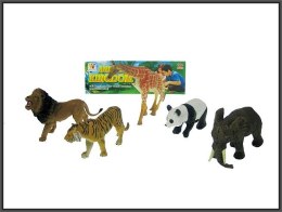 Figurka Hipo 10-16cm Zwierzęta Zwierzęta dzikie 5szt. (HHB03)