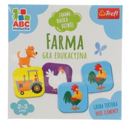 Gra edukacyjna Trefl Farma z Serii ABC Malucha Farma (01944)