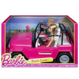 Lalka Barbie zestaw auto plażowe z lalkami [mm:] 290 (CJD12)