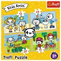Puzzle Trefl Dzień Kici Koci 4w1 el. (34372)