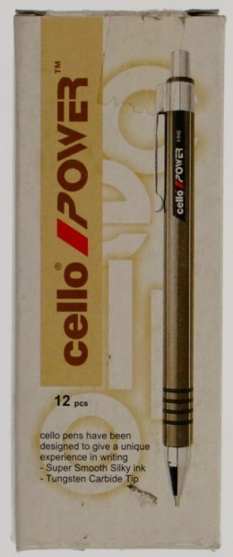 Długopis olejowy Cello czarny 0,6mm (DL5042)