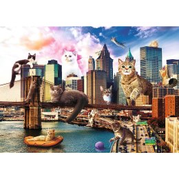 Puzzle Trefl Koty w Nowym Jorku 1000 el. (10595)