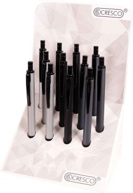 Długopis standardowy Cresco WINNER BLACK czarne (880043)