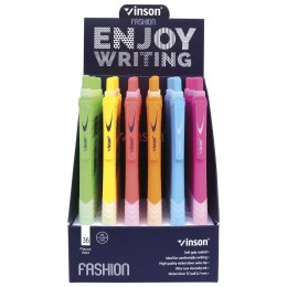 Długopis olejowy Vinson Fashion niebieski 0,7mm (C4)